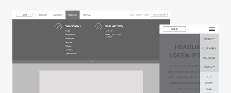 wireframes